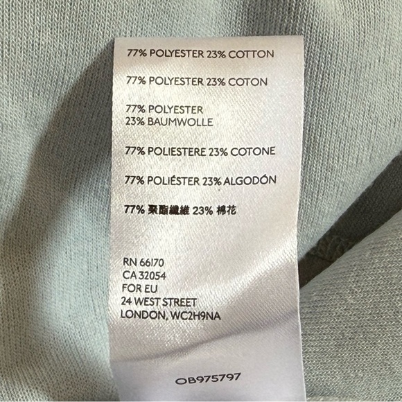 Free People Hoodie Meadowbrook Sleeveless Sweater Top Casual Lounge Blue Small - Picture 10 of 11